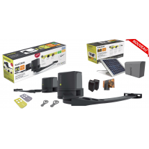 PACK MOOVO MOTORISATION A BRAS ARTICULEE XA432KM AVEC KIT ALIMENTATION SOLAIRE